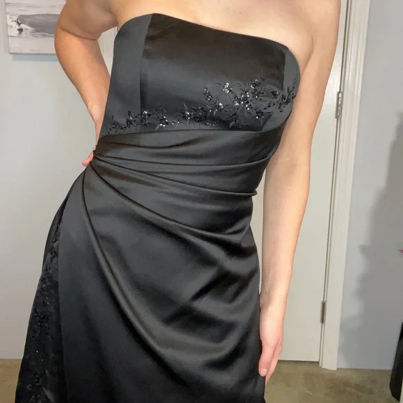 David’s Bridal Black Gown